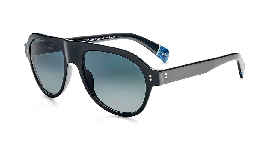 Occhiali da sole etnia barcelona portbou sun bkbl negro pilot unisex taglia 55mm - Vista principale