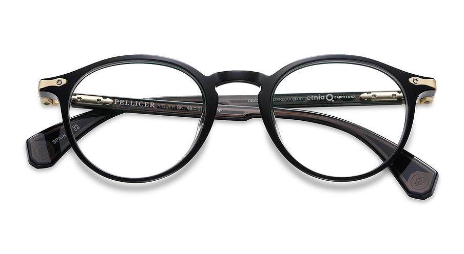 Prescription glasses etnia barcelona riquer bk negro unisex size 48mm - Detailed view
