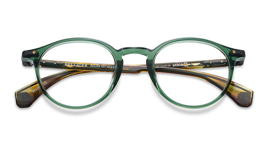 Prescription glasses etnia barcelona riquer gr verde unisex size 48mm - Detailed view