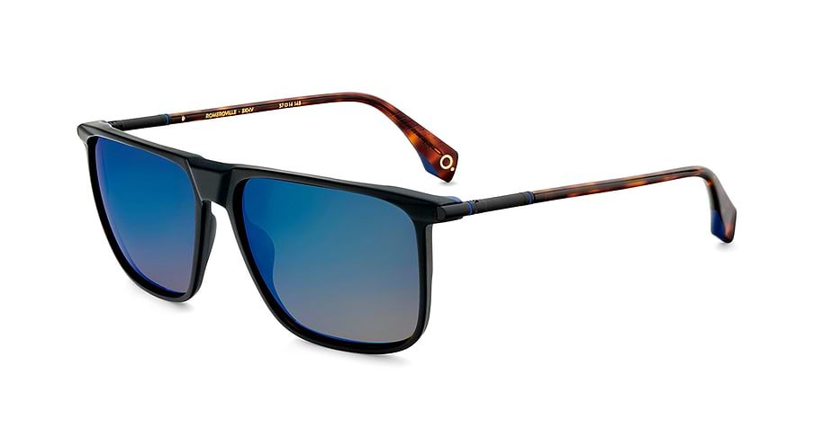 Occhiali da sole etnia barcelona romeroville sun bkhv negro rectangular masculino taglia 57mm - Vista principale