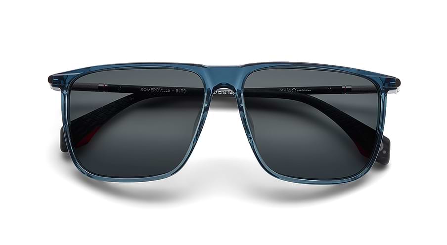 Occhiali da sole etnia barcelona romeroville sun blrd azul rectangular masculino taglia 57mm - Vista dettagliata