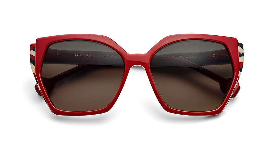 Occhiali da sole etnia barcelona sylys sun rd rojo femenino taglia 57mm - Vista dettagliata