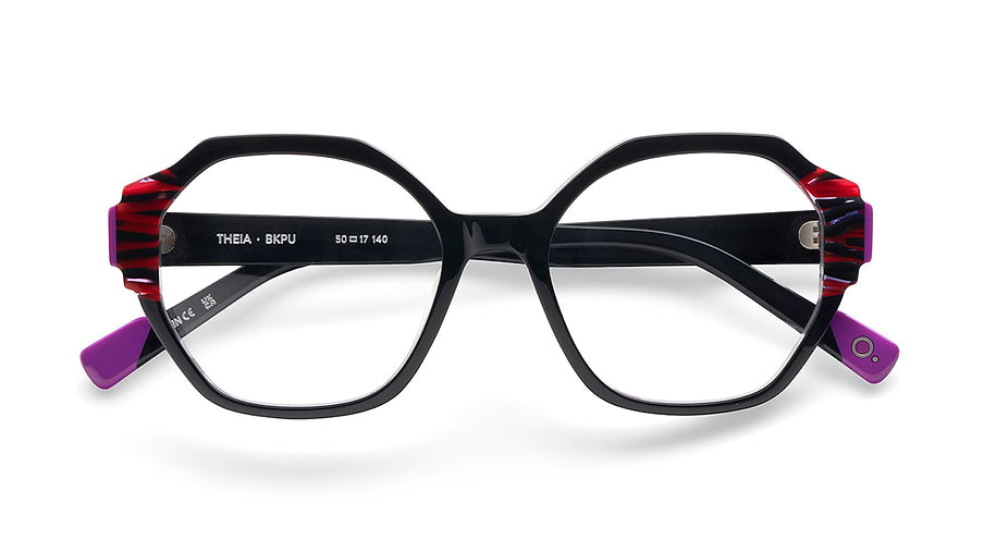 Gafas graduadas etnia barcelona theia bkpu negro femenino talla 50mm - Vista de detalle