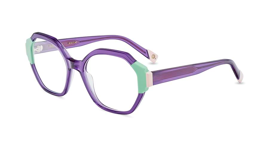 Gafas graduadas etnia barcelona theia pugr morado femenino talla 50mm - Vista principal