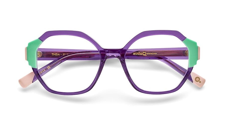 Gafas graduadas etnia barcelona theia pugr morado femenino talla 50mm - Vista de detalle