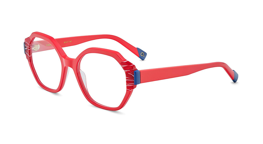 Occhiali da vista etnia barcelona theia rdbl rojo femenino taglia 50mm - Vista principale