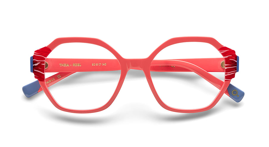 Occhiali da vista etnia barcelona theia rdbl rojo femenino taglia 50mm - Vista dettagliata