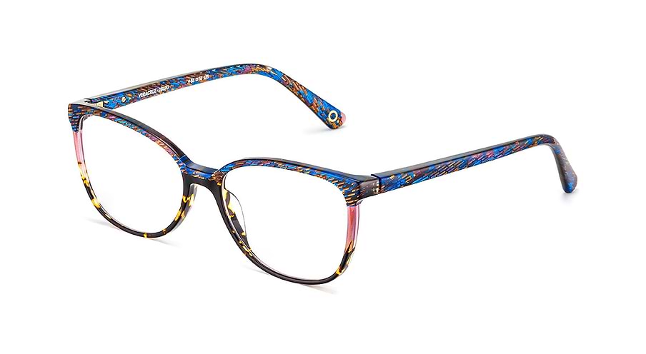 Gafas graduadas etnia barcelona veracruz blpu azul femenino talla 53mm - Vista principal