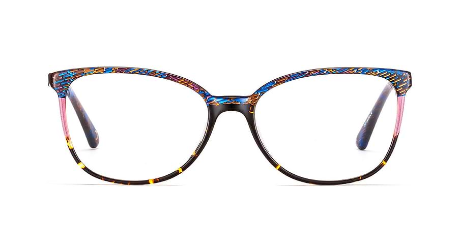 Gafas graduadas etnia barcelona veracruz blpu azul femenino talla 53mm - Vista de detalle