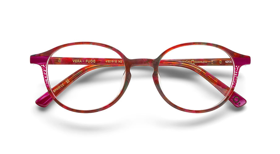 Prescription glasses etnia barcelona vera fuog rosa femenino size 48mm - Detailed view