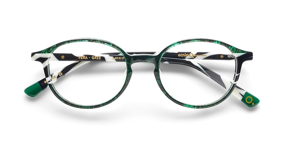 Occhiali da vista etnia barcelona vera grze verde femenino taglia 50mm - Vista dettagliata