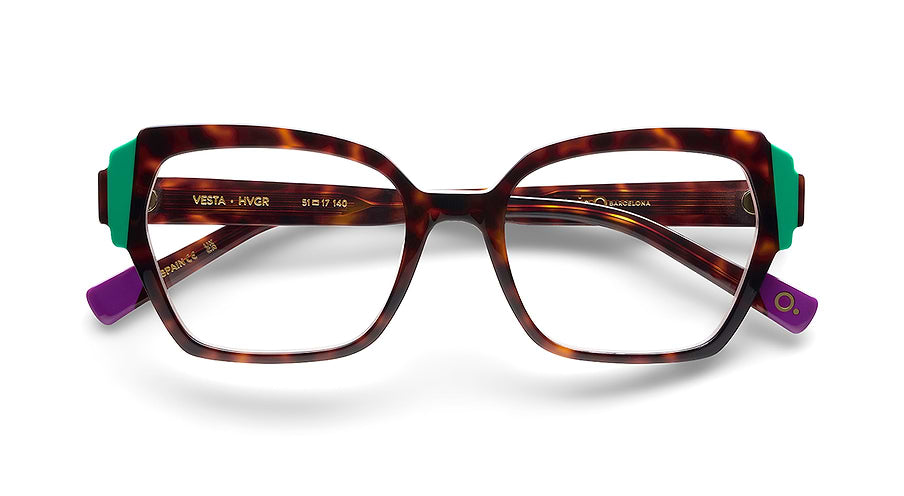 Prescription glasses etnia barcelona vesta hvgr havana femenino size 51mm - Detailed view