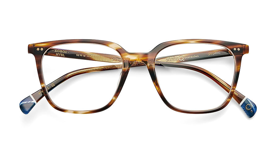 Brillen etnia barcelona xoroi hvbl havana unisex größe 52mm - Detailansicht