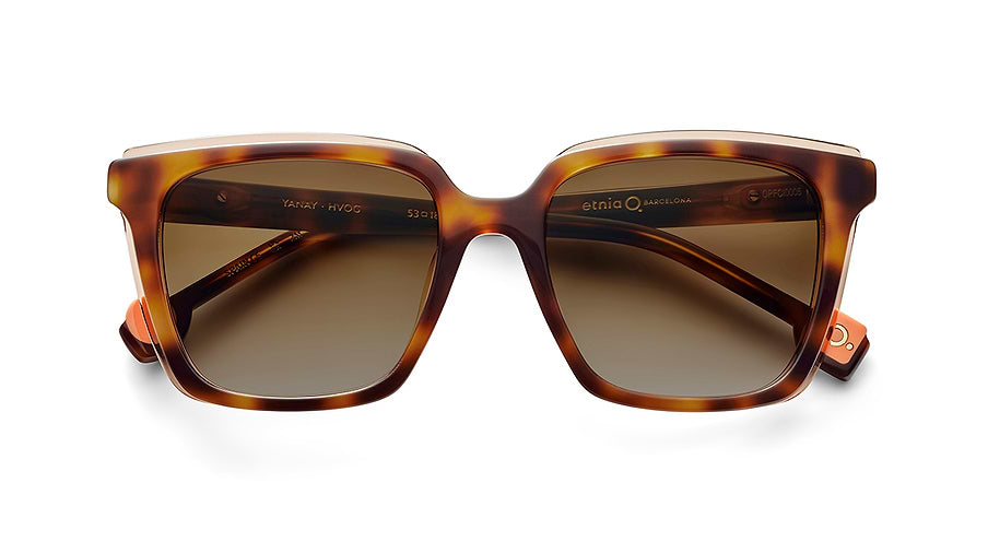 Occhiali da sole etnia barcelona yanay sun hvog havana femenino taglia 53mm - Vista dettagliata