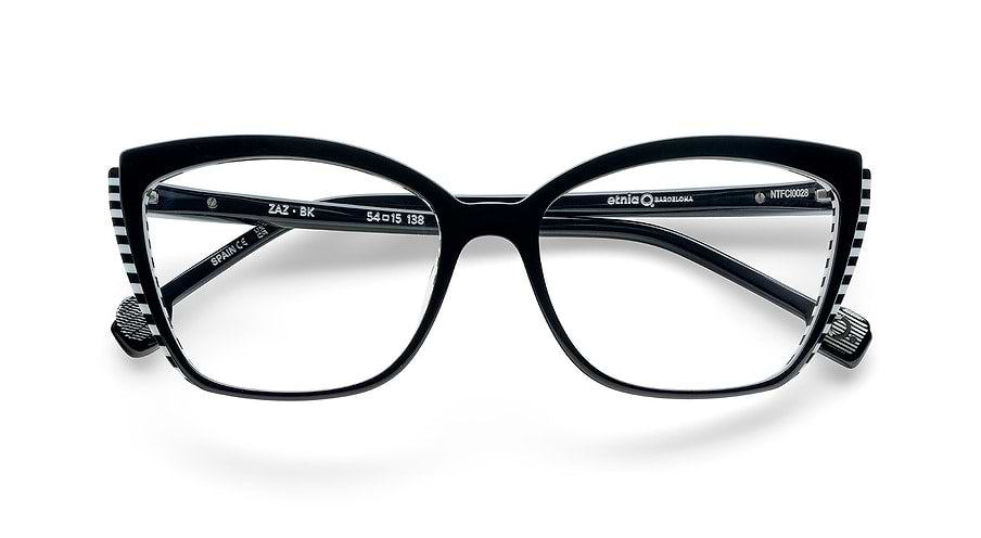 Brillen etnia barcelona zaz bk negro femenino größe 54mm - Detailansicht