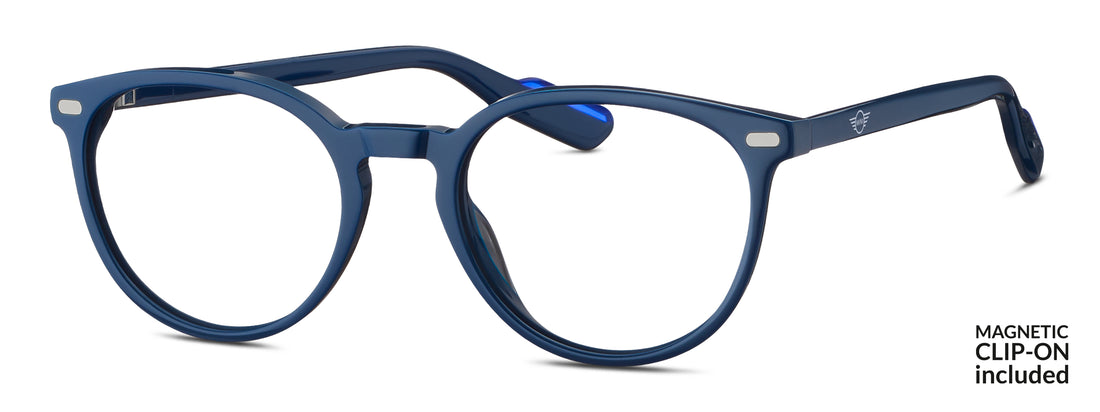 Occhiali da vista mini 743053 70 azul unisex taglia 50mm - Vista principale
