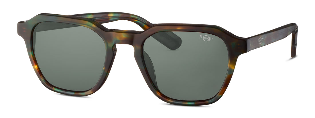 Occhiali da sole mini 746038 40 verde unisex taglia 20mm - Vista principale