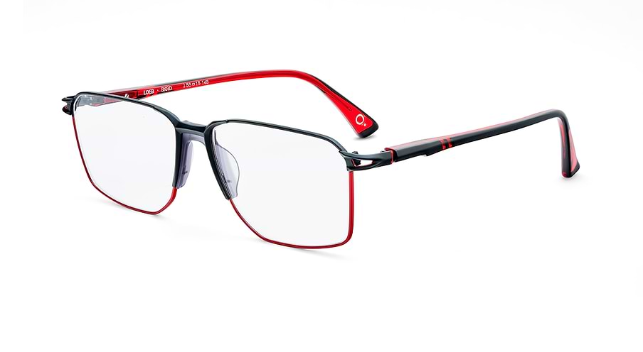 Occhiali da vista etnia barcelona loeb bkrd masculino taglia 56mm - Vista principale