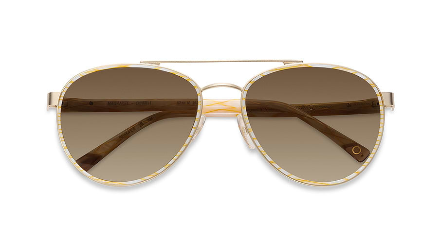 Occhiali da sole etnia barcelona miravet sun gdwh dorado femenino taglia 57mm - Vista dettagliata