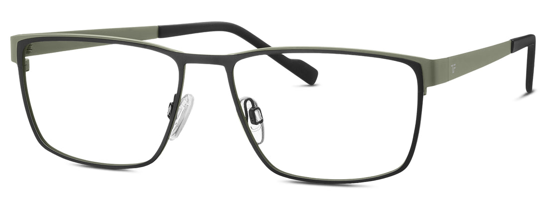 Occhiali da vista titanflex 820962 40 verde masculino taglia 57mm - Vista principale