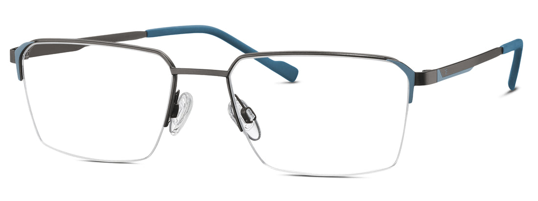 Occhiali da vista titanflex 820985 30 gris masculino taglia 54mm - Vista principale