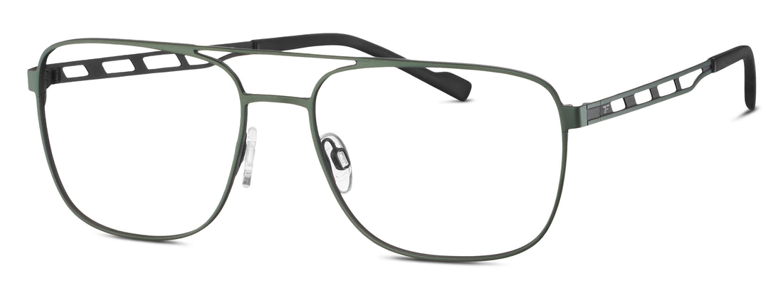 Gafas graduadas titanflex 822030 40 verde masculino talla 57mm - Vista principal