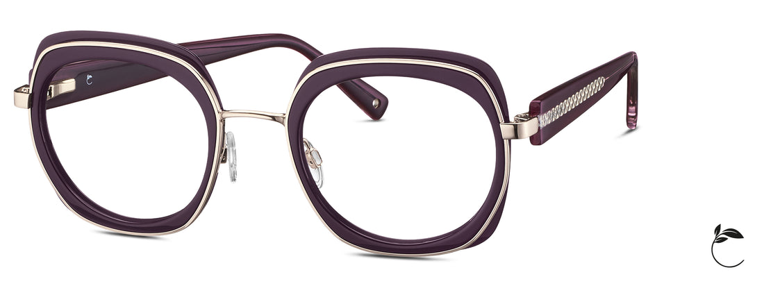 Occhiali da vista brendel 902443 50 rojo femenino taglia 51mm - Vista principale