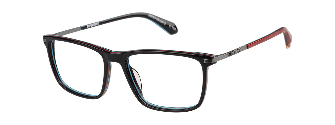 Brillen superdry 991062 10 negro masculino größe 56mm - Hauptansicht