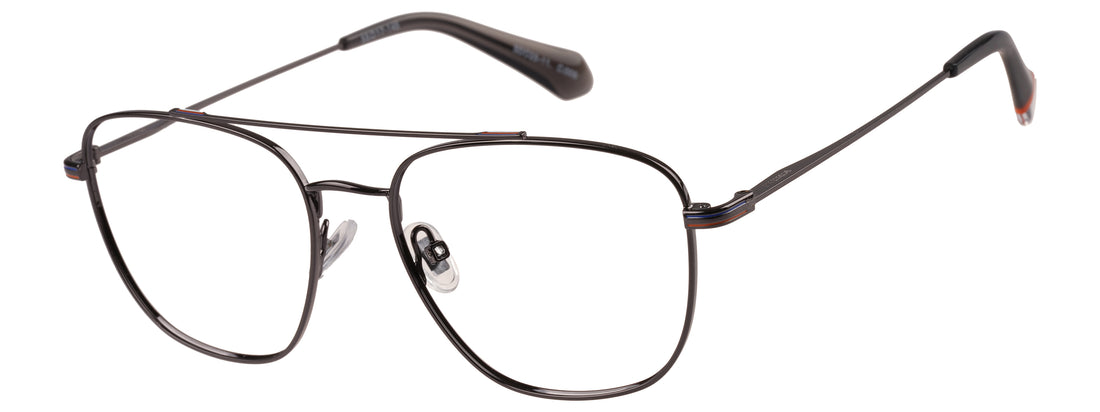 Brillen superdry 992079 13 negro masculino größe 55mm - Hauptansicht