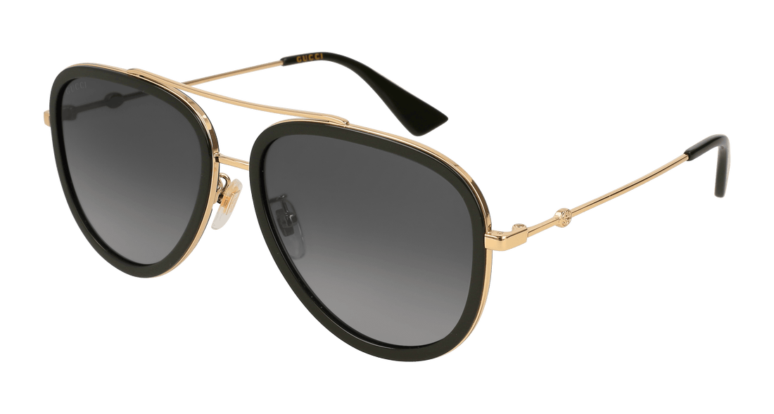 Sonnenbrillen gucci gg0062s 011 negro femenino größe 57mm - Hauptansicht