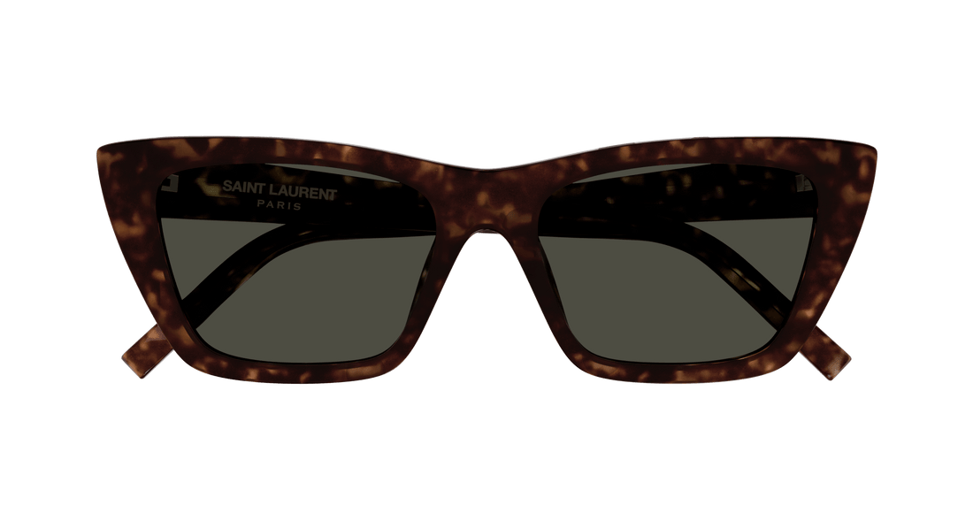 Óculos de sol saint laurent sl 276 mica 002 cat eye femenino tamanho 53mm - Vista de detalhe