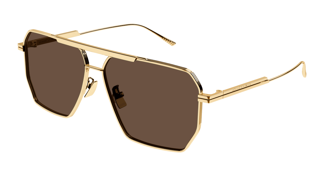 Lunettes de soleil bottega veneta bv1012s 003 masculino taille 60mm - Vue principale