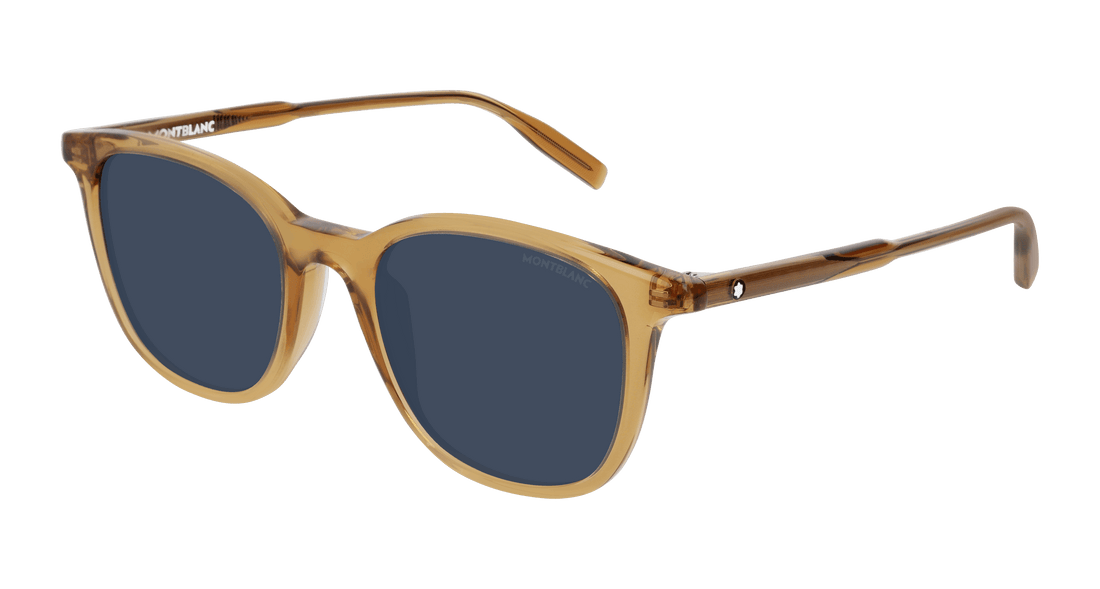 Sunglasses montblanc mb0006s 004 oval masculino size 52mm - Main view