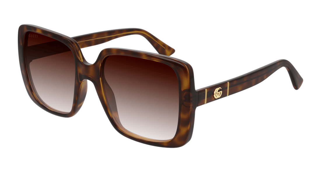 Occhiali da sole gucci gg0632s 002 havana femenino taglia 56mm - Vista principale