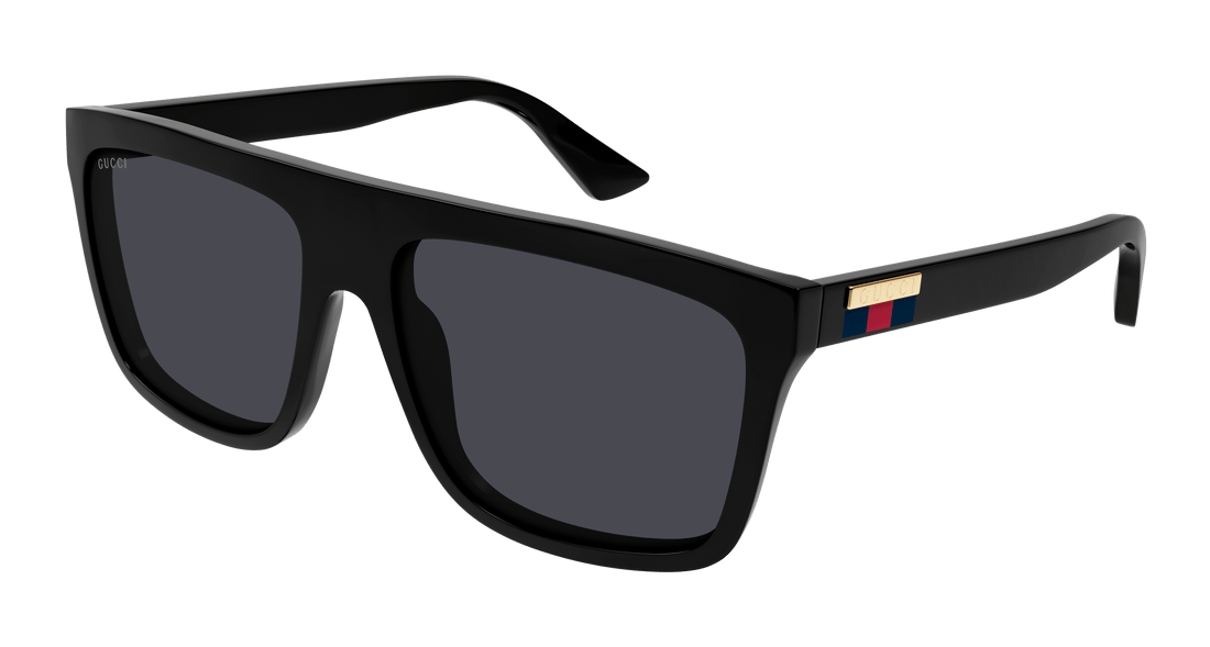 Occhiali da sole gucci gg0748s 001 negro masculino taglia 59mm - Vista principale
