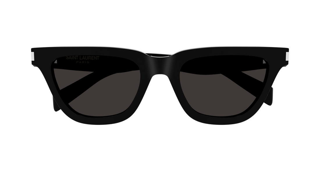 Óculos de sol saint laurent sl 462 sulpice 001 rectangular femenino tamanho 53mm - Vista de detalhe