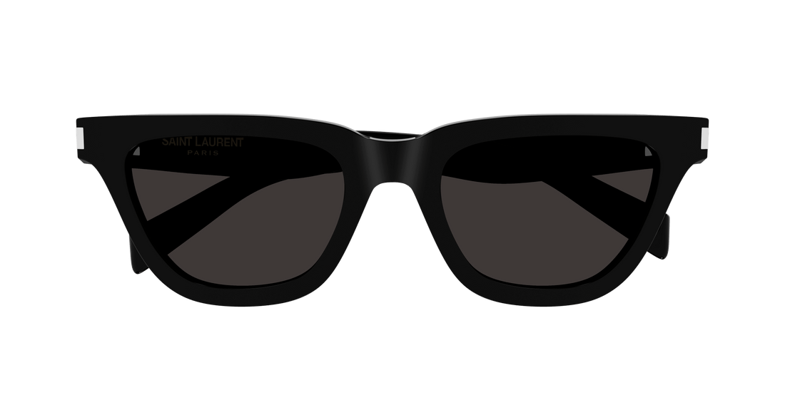 Óculos de sol saint laurent sl 462 sulpice 001 rectangular femenino tamanho 53mm - Vista de detalhe