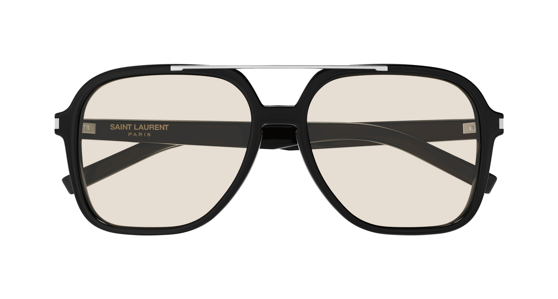 Occhiali da sole saint laurent sl 545 001 square femenino taglia 58mm - Vista dettagliata
