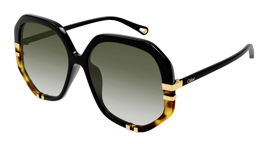 Lunettes de soleil chloé ch0105s 002 irregular femenino taille 58mm - Vue principale