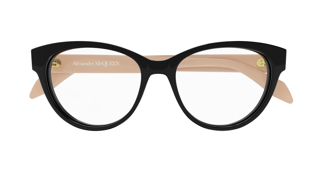 Gafas graduadas alexander mcqueen am0359o 004 femenino talla 52mm - Vista de detalle