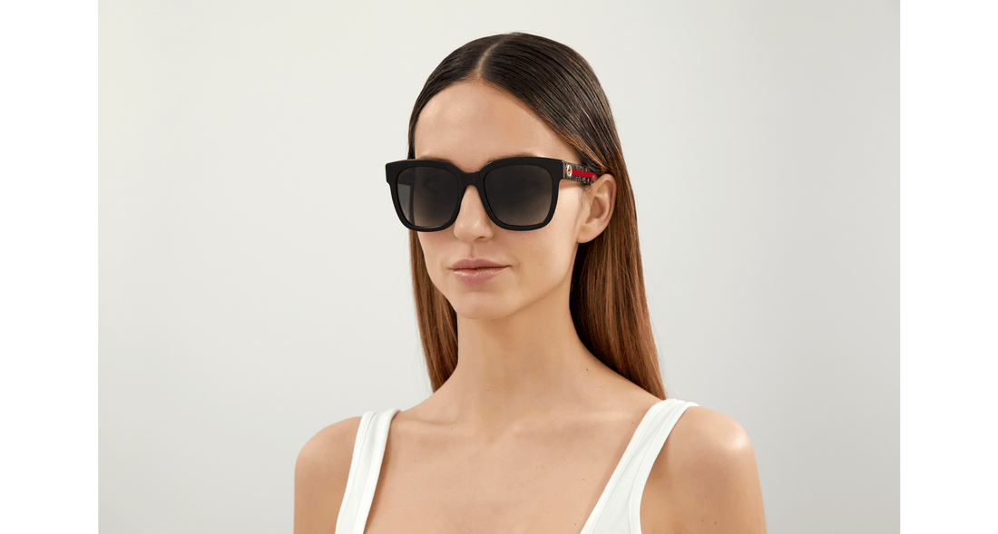 Occhiali da sole gucci gg0034sn 002 femenino taglia 54mm - Vista dettagliata