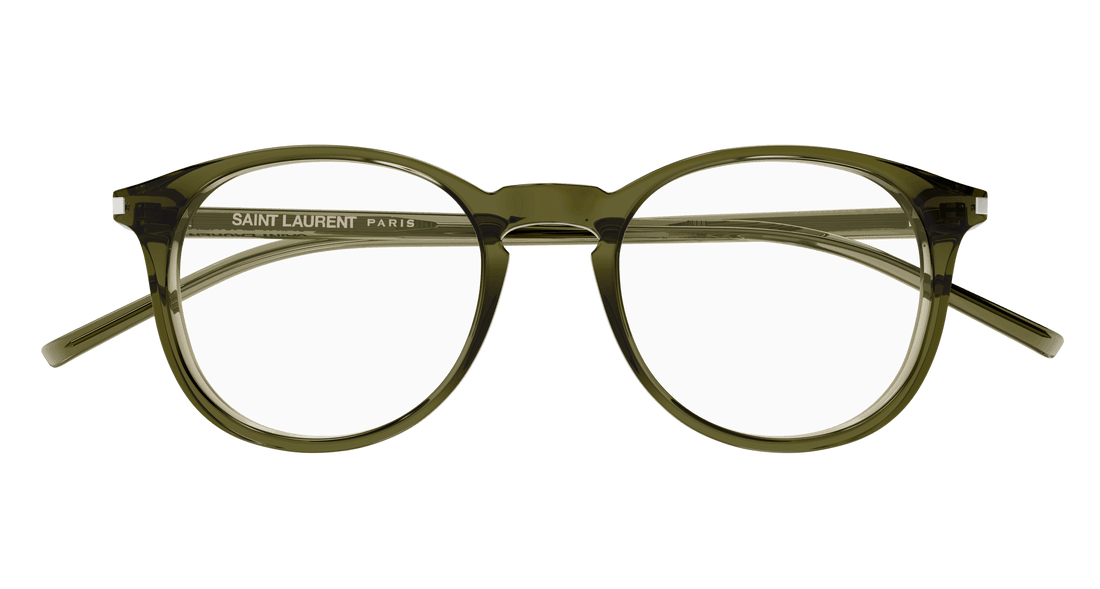 Óculos graduados saint laurent sl 106 012 unisex tamanho 50mm - Vista de detalhe