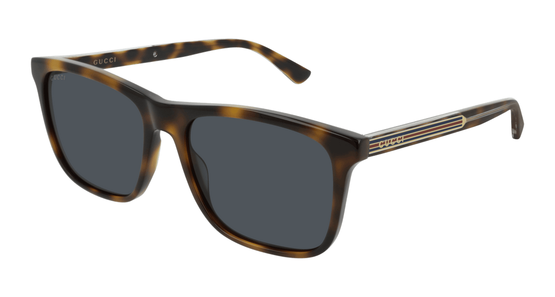 Lunettes de soleil gucci gg0381sn 009 masculino taille 57mm - Vue principale