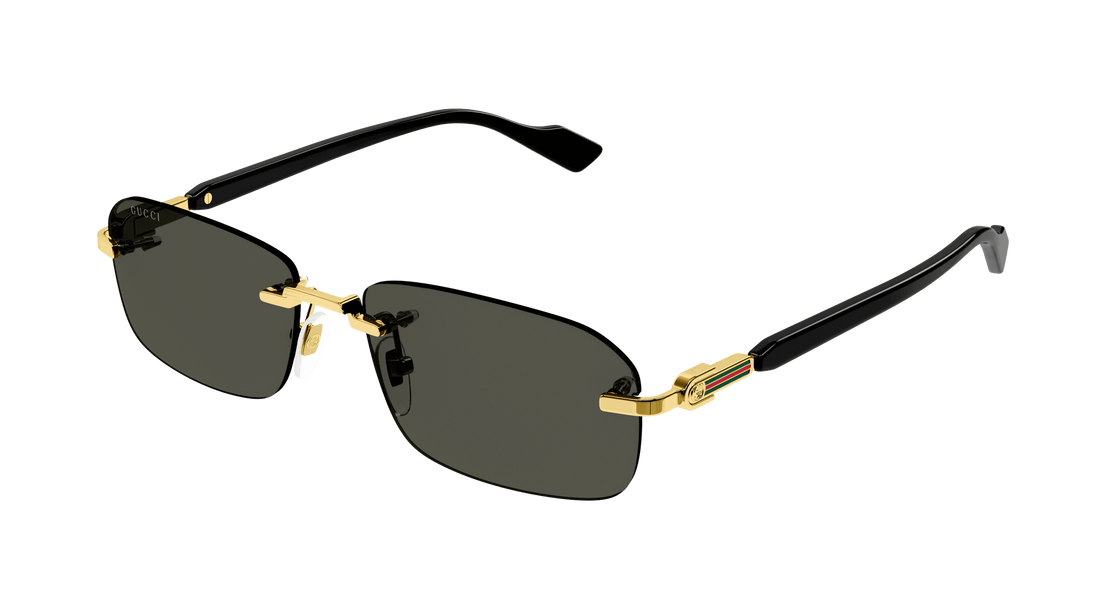 Lunettes de soleil gucci gg1221s 001 masculino taille 56mm - Vue principale