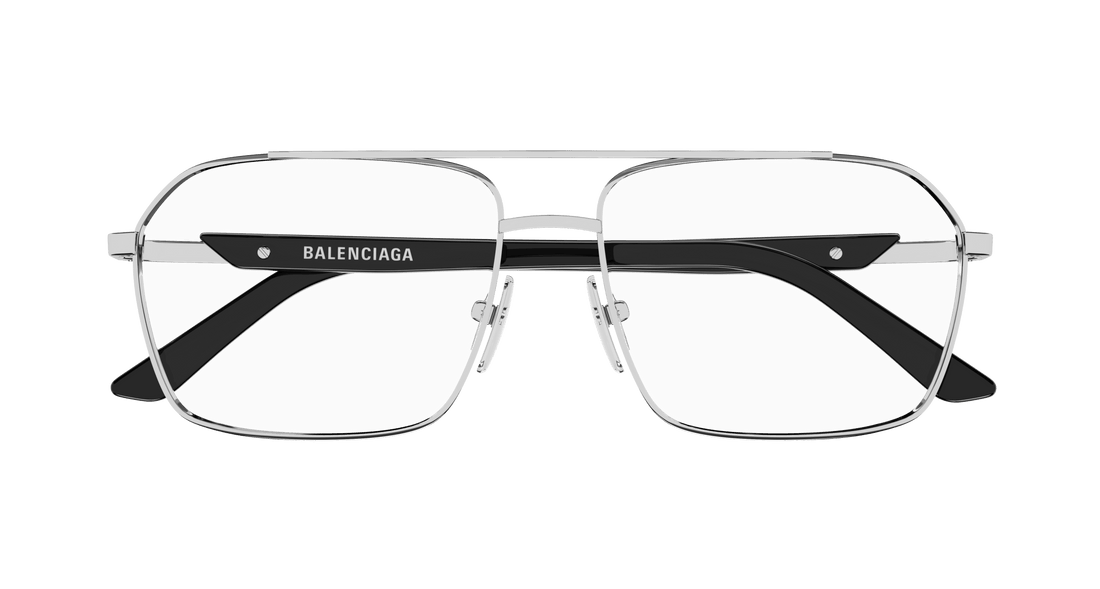 Occhiali da vista balenciaga bb0248o 001 masculino taglia 57mm - Vista dettagliata