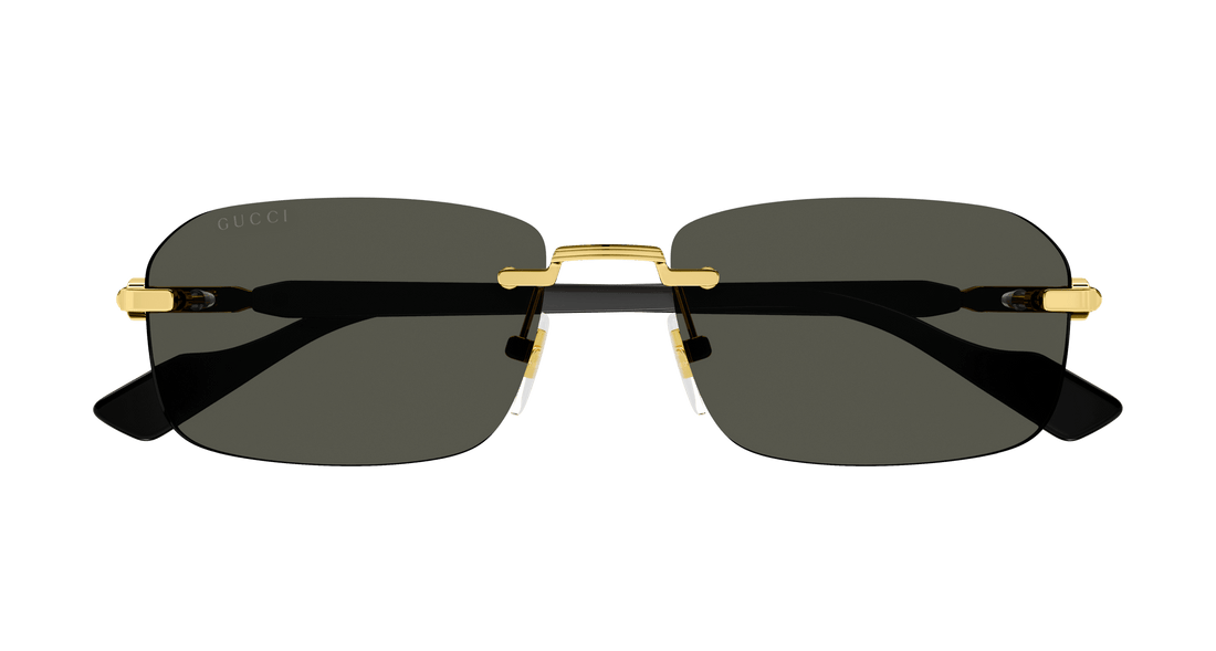 Lunettes de soleil gucci gg1221s 001 masculino taille 56mm - Vue détaillée