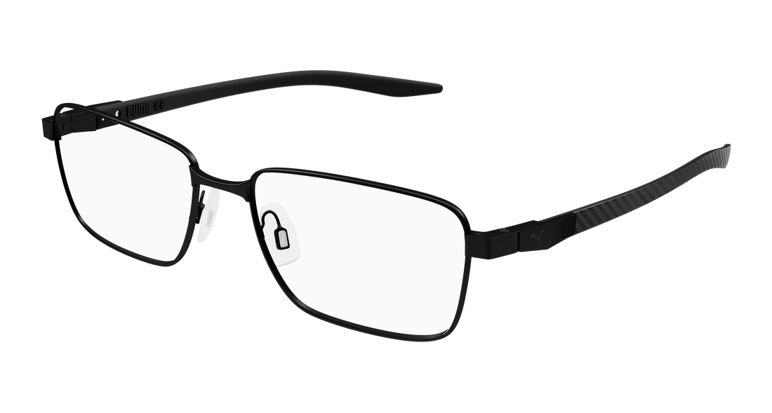 Occhiali da vista puma pu0421o 001 masculino taglia 55mm - Vista principale