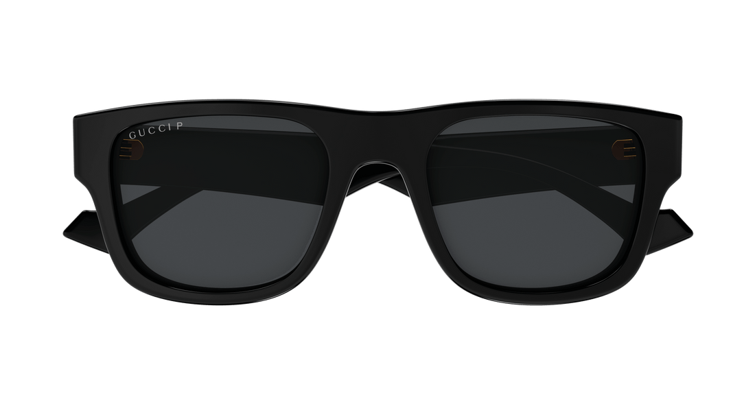 Sonnenbrillen gucci gg1427s 002 negro square masculino größe 53mm - Detailansicht