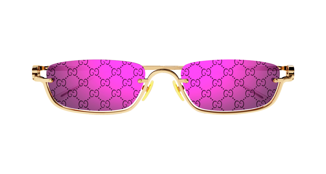 Occhiali da sole gucci gg1278s 005 unisex taglia 55mm - Vista dettagliata