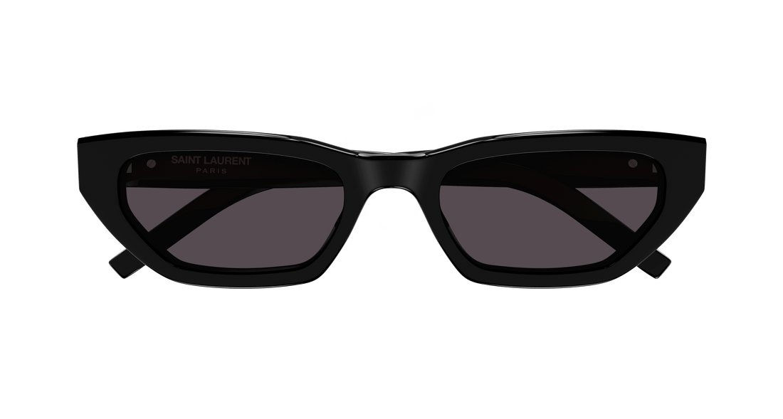 Occhiali da sole saint laurent sl m126 001 rectangular unisex taglia 54mm - Vista dettagliata